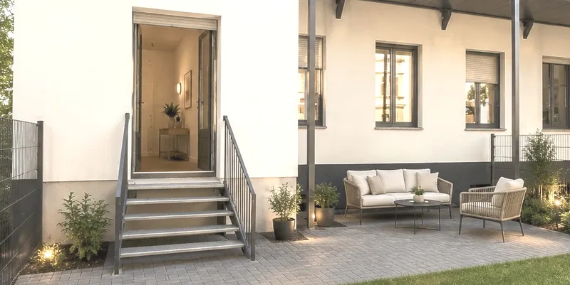 Familienidylle mit Garten: Lichtdurchflutete
3-Zimmer-Maisonette in begehrter Lage von Berlin-Niede — photo 1
